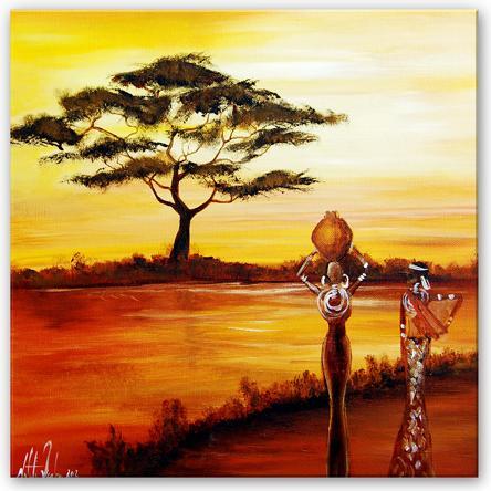 Immagine prodotto Trenddeko Fedrau - Africa (20 x 20 cm)