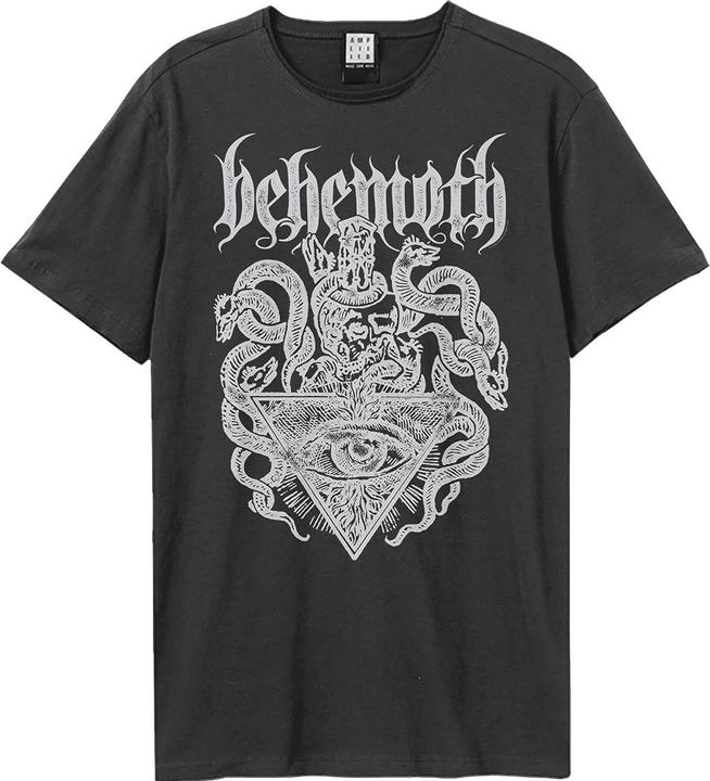 Actual product image Amplified Unisex Adult Death Crest Behemoth T-Shirt (M)