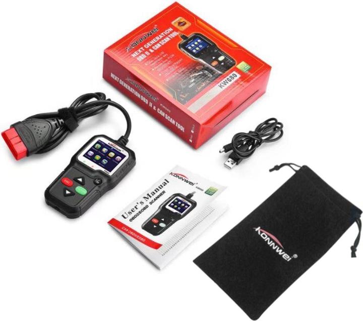 Produktbild Werkstein Universal Auto KFZ Diagnose Scanner Fehlercode Auslesegerät