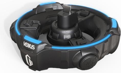 Actual product image Gravastar charging station VENUS Black (Electrical connection)
