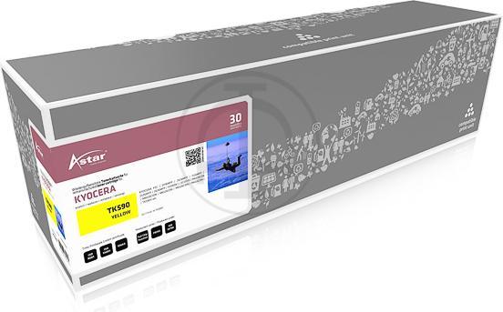 Produktbild Astar Gelb - kompatibel - Tonerpatrone - für Kyocera FS-C2026, FS-C2126 (Y)