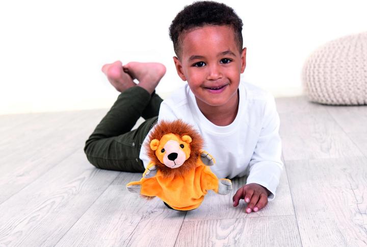Actual product image Beleduc Glove puppet lion