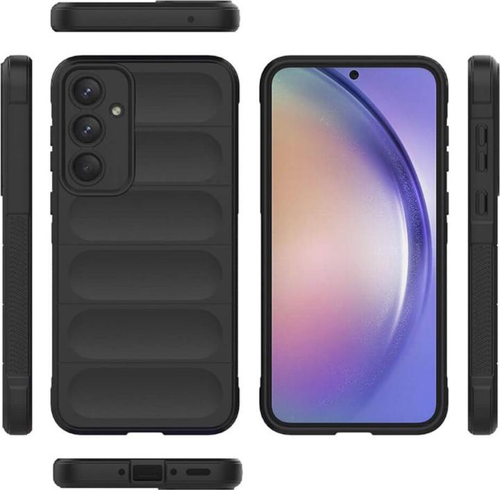 Image du produit Cover-Discount Galaxy A55 - Couverture de protection durcie noire (Samsung Galaxy A55)