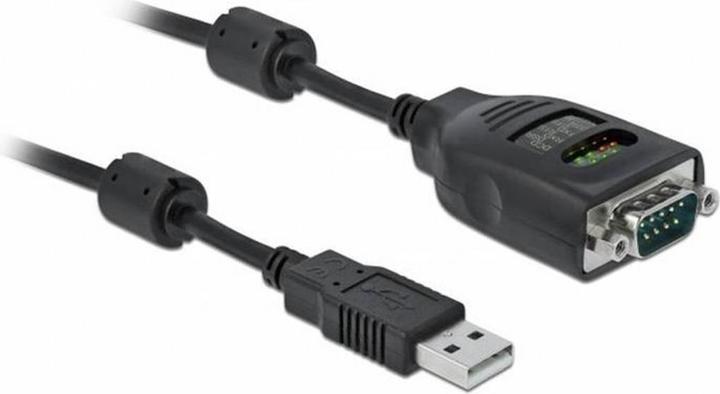 Delock USB Typ-A zu Seriell DB9 Adapter mit 9 LED RS-232 Tester (2 m)