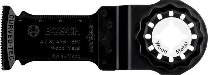 Bosch Professional Zubehör Lama per taglio a tuffo BIM AIZ 32 APB Legno e metallo. Per osz. Strumenti multifunzionali