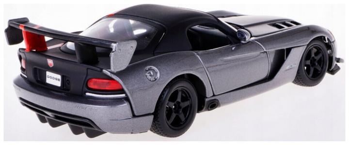 Actual product image Bburago 18/22114 Diecast 1:24 Official Dodge Viper SRT 10 ACR Gray with Red Details for 3+ Years (18