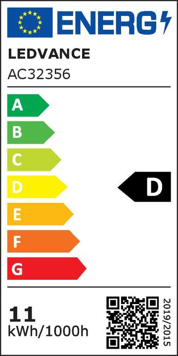 Energy Label Osram Star Classic Globe (E27, 11 W, 1521 lm, 1 x, D)