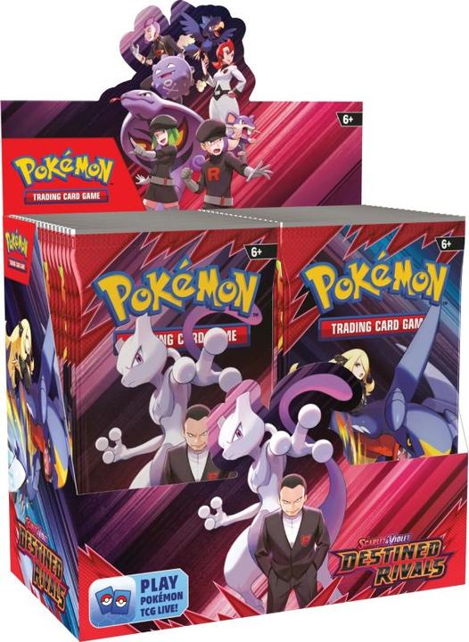Actual product image Pokémon KP10 Eternal rivals (German, Booster display)