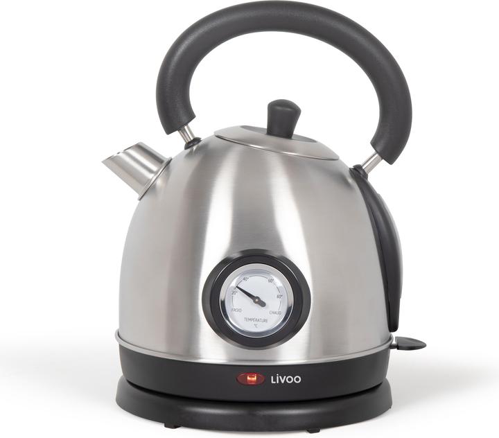 Produktbild Livoo Retro-Wasserkocher mit Thermometer (1.80 l)