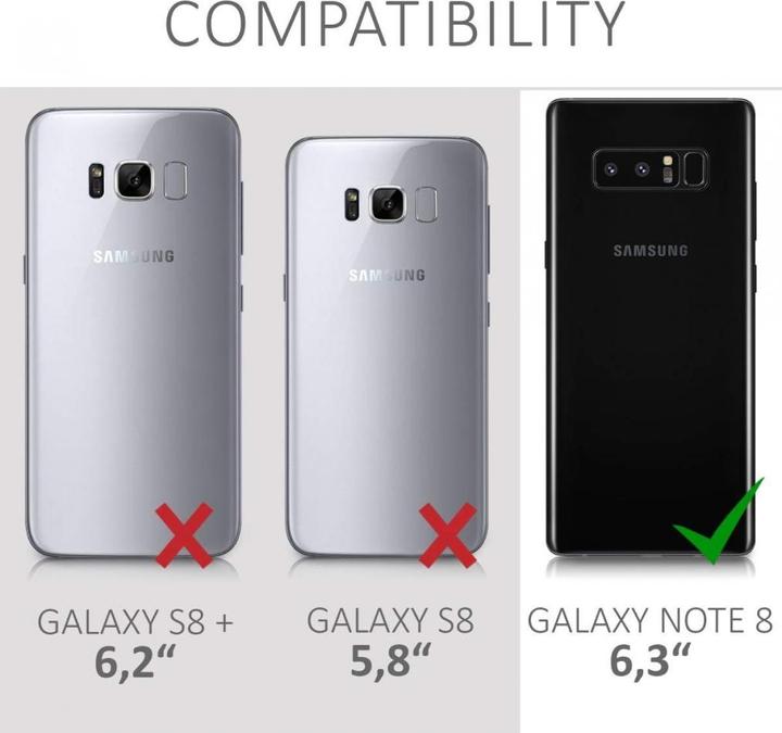 Produktbild Screenguard 360° Screen & Body Protector Samsung Galaxy Note8 Hülle mit Folie (Samsung Galaxy Note 8)