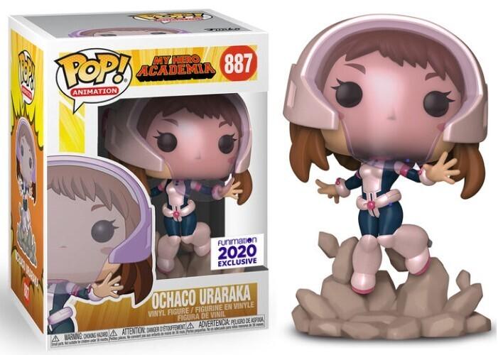 Actual product image Funko POP! My Hero Academia Ochaco Uraraka (Floating) Exclusive Funimation 2020