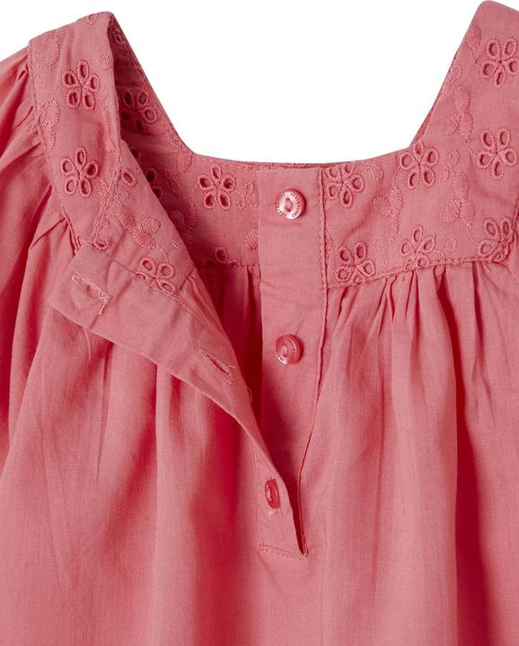 Image du produit Vertbaudet Blouse bébé avec broderie ajourée (98)