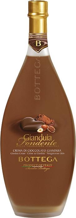 Bottega Crema di CIOCCOLATO GIANDUIA Liqueur de crème 17% vol. 0,5l