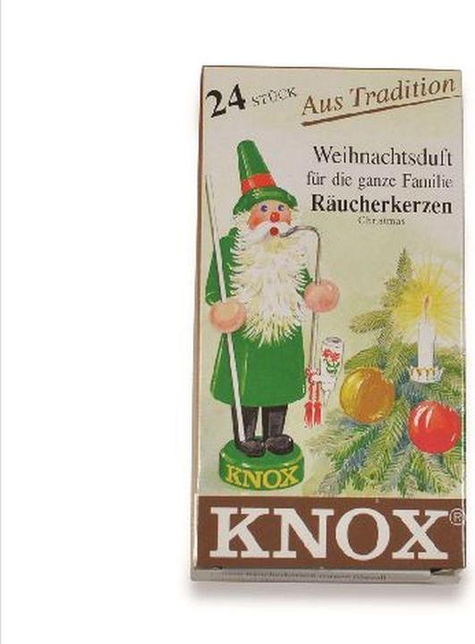 Actual product image Knox Incense Cones - Christmas Scent, 24 pieces