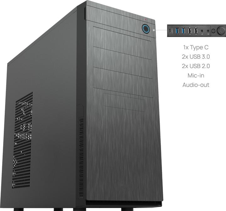 Immagine prodotto Chieftec HC-10B-OP (mATX, Mini-ITX, ATX)