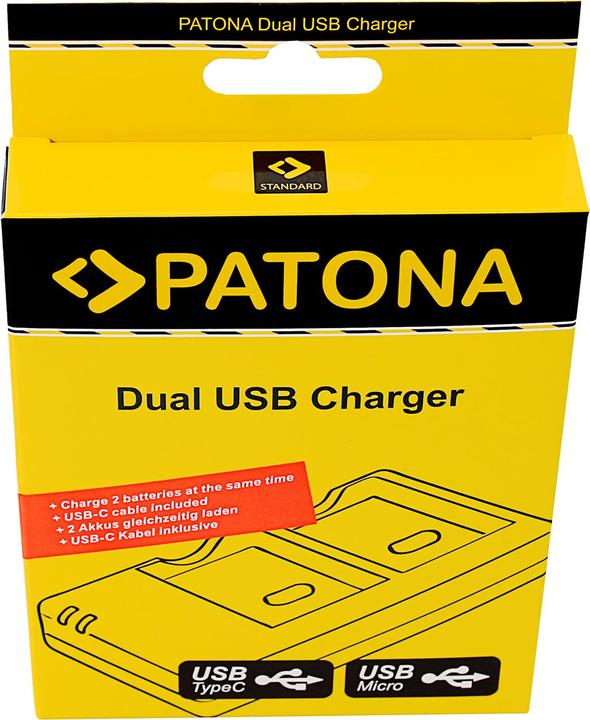 Actual product image Patona Dual USB LP-E8 (Charger)