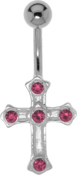 Immagine prodotto Bijouteria Piercing ventre (Acciaio chirurgico 316L, Vetro (di orologio), Argento 925)