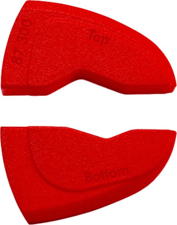 Produktbild Knipex 3 Paar Kunststoffbacken für alle 87 XX 300er Modelle (Modelle ab 2008) (86 mm)