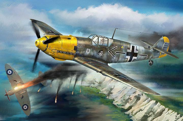 Immagine prodotto Hobby Boss Messerschmitt Bf109E, settembre 1940