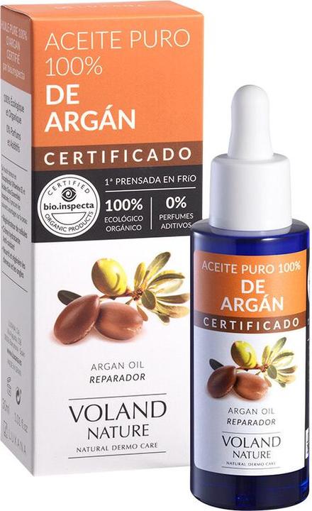 BIO-INSPECTA aceite 100% de argan orgánico 30ml (Körperöl, 30 ml)