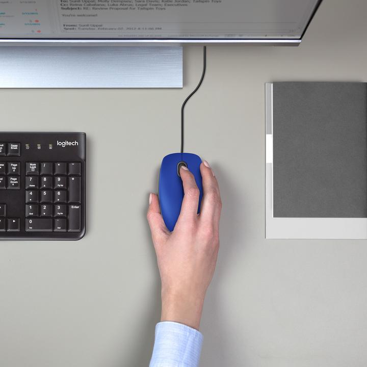 Actual product image Logitech M110 (Cable)