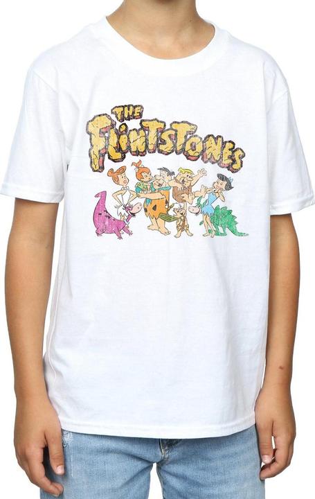 Image du produit The Flintstones - T-shirt GROUP DISTRESSED - Garçon (140, 146)