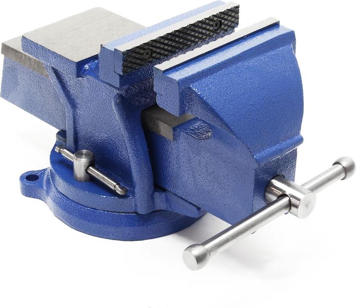 Produktbild Wiltec Schraubstock Heavy Duty 150mm Klemmbacke Amboss Werkbank HD Spannwerkzeug