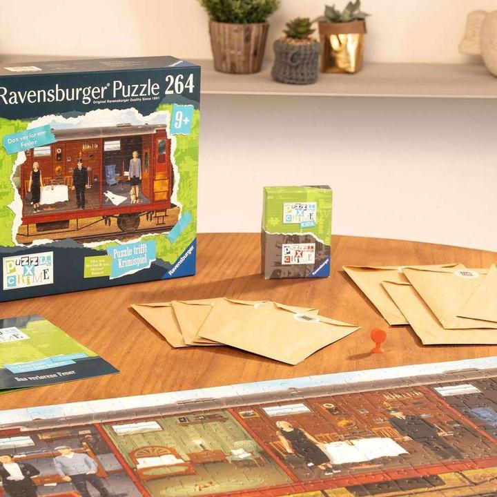 Actual product image Ravensburger Puzzle X Crime Kids: The Lost Fire (264 pieces)