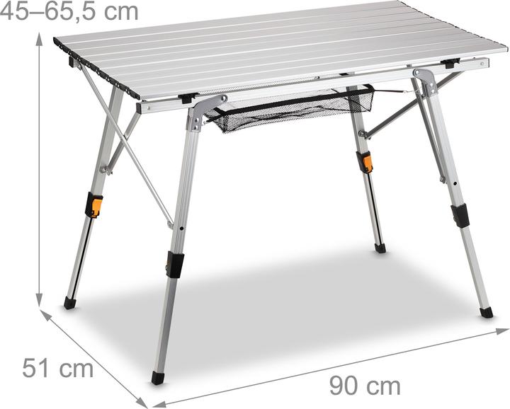 Actual product image Relaxdays Folding table