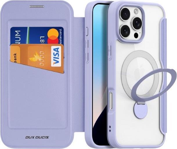 Immagine prodotto Dux Ducis Custodia in pelle Skin X Pro 360° Ring Stand Series (Apple iPhone 16 Pro)