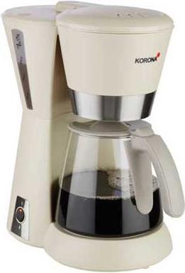 Korona 10205 Kaffeemaschine Sandgrau Fassungsvermögen Tassen=10 Glaskanne