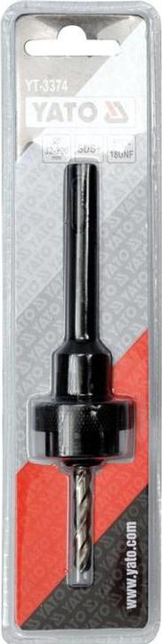 Produktbild Yato Aufnahme für Lochsägen 32-200MM SDS PLUS Trockenbau Dosenbohrer Pilotbohrer SDS+ (32-200 mm)