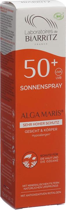 Actual product image Laboratoires de Biarritz Sun spray (Sun spray, SPF 50+, 100 ml, 149 g)