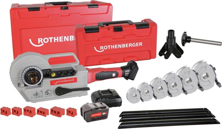 Productafbeelding Rothenberger Batterijbuizenset ROBENDÂ® 4000 E 12-14-16-18-22-28mm (Gereedschap)