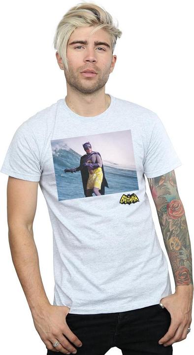 Immagine prodotto Maglietta Batman Serie TV Uomo Surfing Logo (4XL)