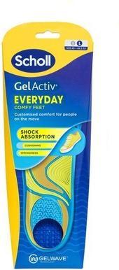 Actual product image Scholl Gelactiv Everyday Shoe Inserts Insole 1 Pair (Soles)