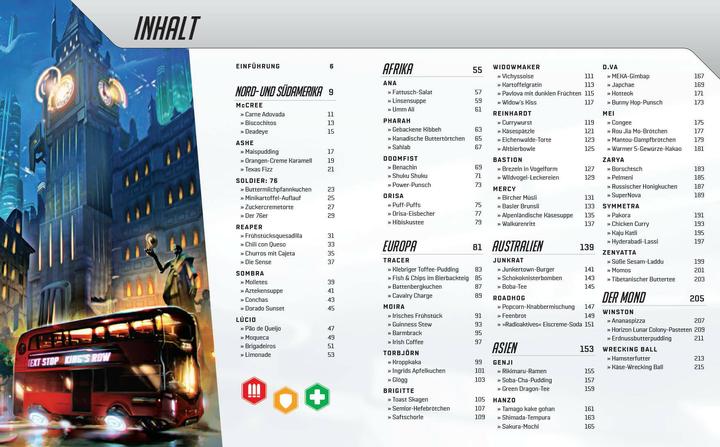 Actual product image Panini Overwatch: Das offizielle Kochbuch (German, Chelsea Monroe-Cassel, 2020)