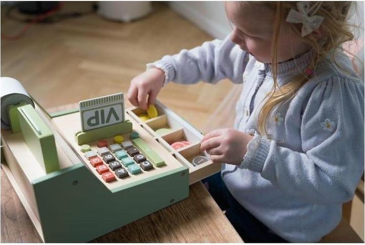 Actual product image dantoy Wooden Cash register set (4770)