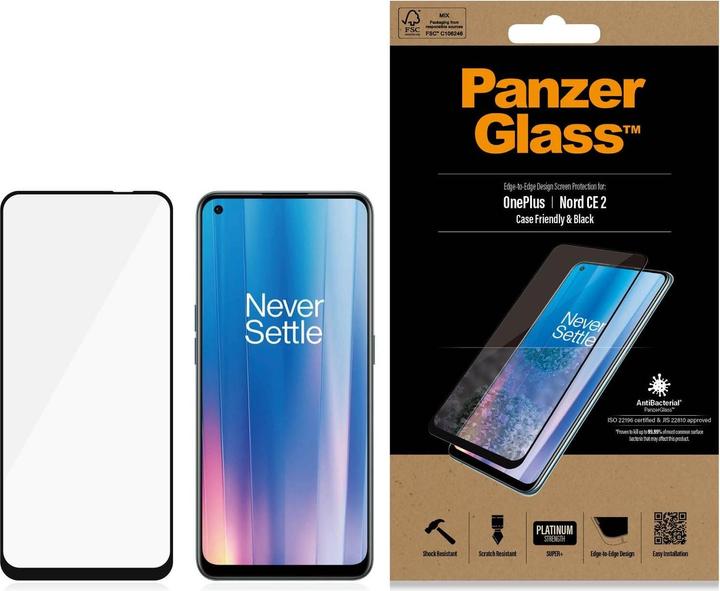 Produktbild PanzerGlass Case Friendly (1 Stück, OnePlus Nord CE 2)