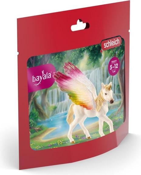 Actual product image Schleich Winged Rainbow Unicorn Foal