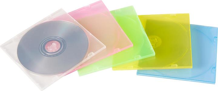Produktbild MediaRange CD / DVD Retail Pack 20er Slimcase Color
