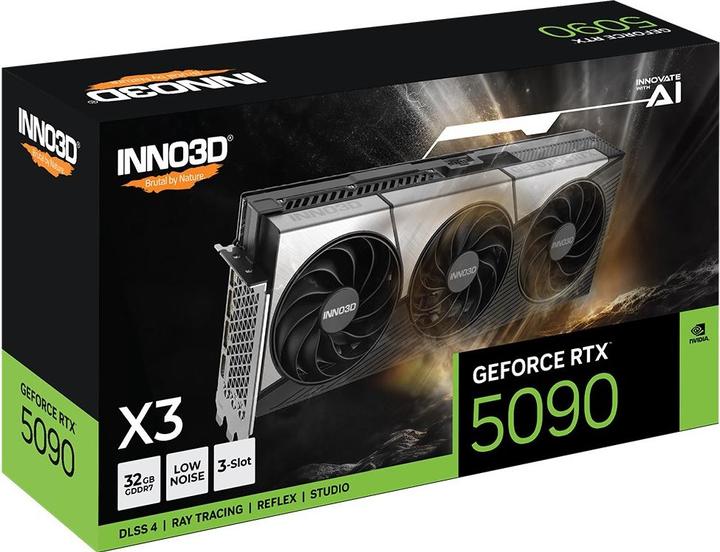 Actual product image Inno3D GeForce RTX 5090 X3 (32 GB)