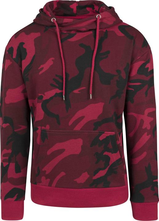 Urban Classics High Neck Camo Hoody