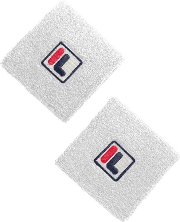 FILA WRISTBAND WHITE (2X)