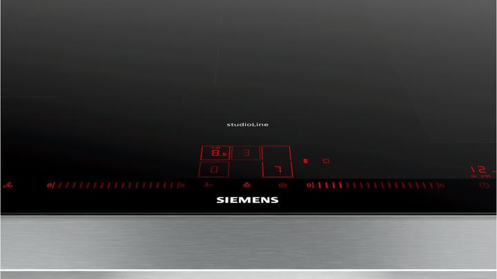 Produktbild Siemens EX877LVV5E iQ700 Induktionskochfeld 80 cm Schwarz Mit Rahmen aufliegend