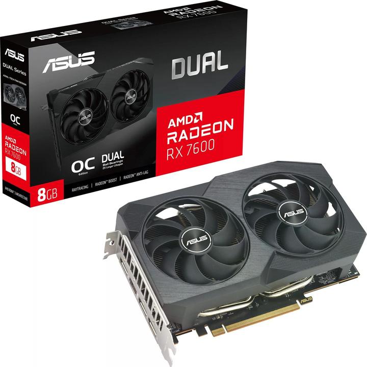 ASUS Doppia Radeon RX 7600 V2 OC Edition (8 GB)