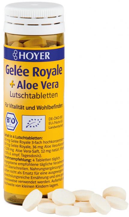 Actual product image Hoyer Gelée Royale & Aloe Vera (60 Piece, Pills, 30 g)