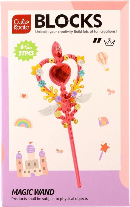 Actual product image Jono Toys Magic wand building blocks, 27dlg.