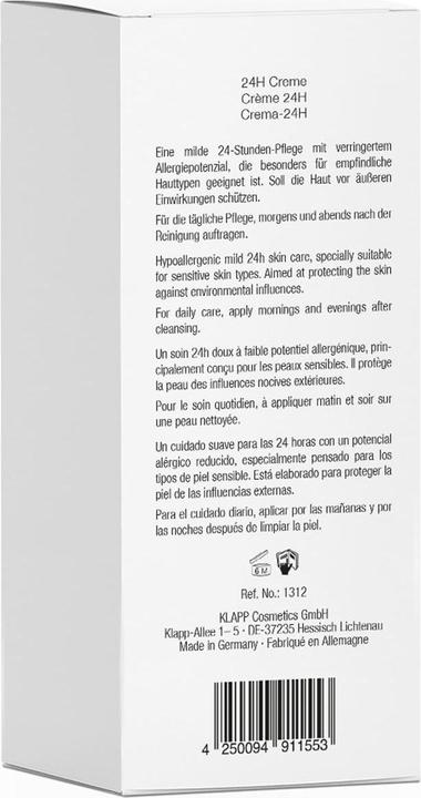 Produktbild Klapp BETA GLUCAN 24H Cream (50 ml, 24h Creme)