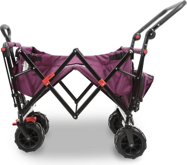 Produktbild Fuxtec Strand-Bollerwagen FX-CTB800 mit UV-geschütztem Sonnendach,Schiebegriff & Innenraumverlängeru